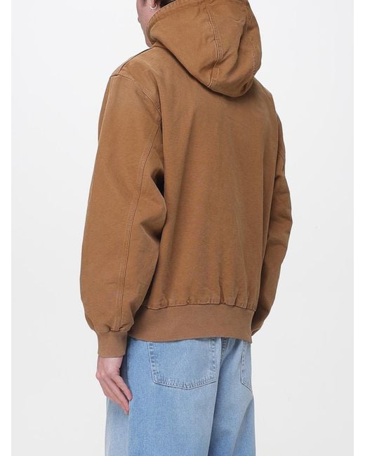 Carhartt Blue Og Active Hoodie With Zip for men