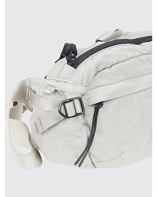 C P Company Natural Nylon Belt Bag for men