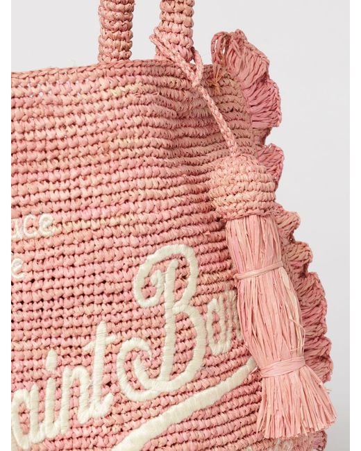 Mc2 Saint Barth Pink Shoulder Bag