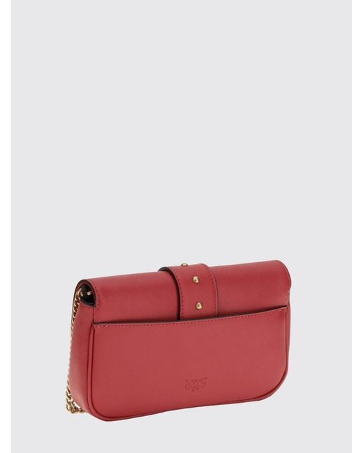 Pinko Red Shoulder Bag