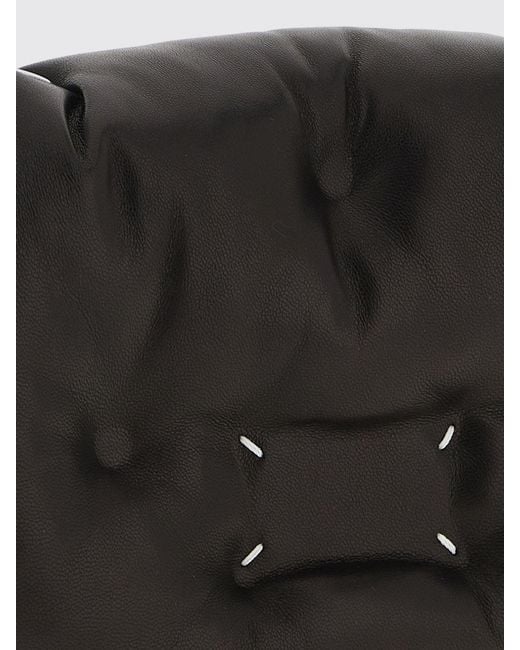Maison Margiela Black Quilted Nappa Leather Bag