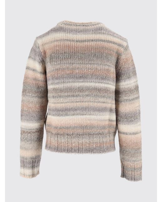 Kangra Blue Striped Wool-Blend Crewneck Jumper