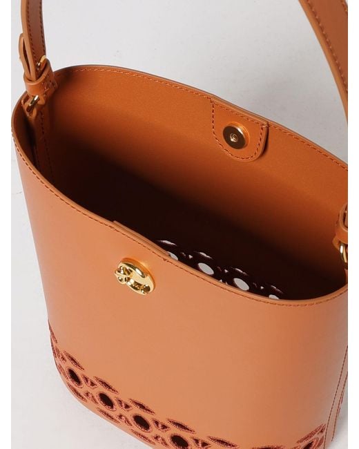 Coccinelle White Nikla Leather Bag
