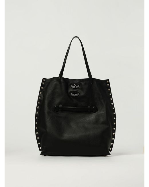 Zanellato Black Leather Shoulder Bag