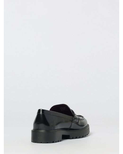 Tory Burch White Brushed Leather Loafer