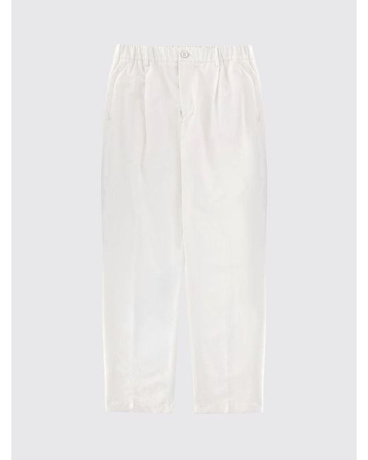 Herno Black Hero Gabardine Chino Trousers for men