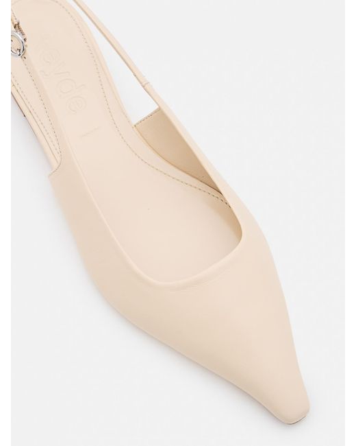Aeyde Natural Ballet Flats