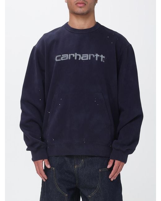 Carhartt Blue Sweatshirt for men