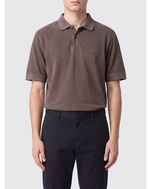 Herno Gray Polo Shirt for men