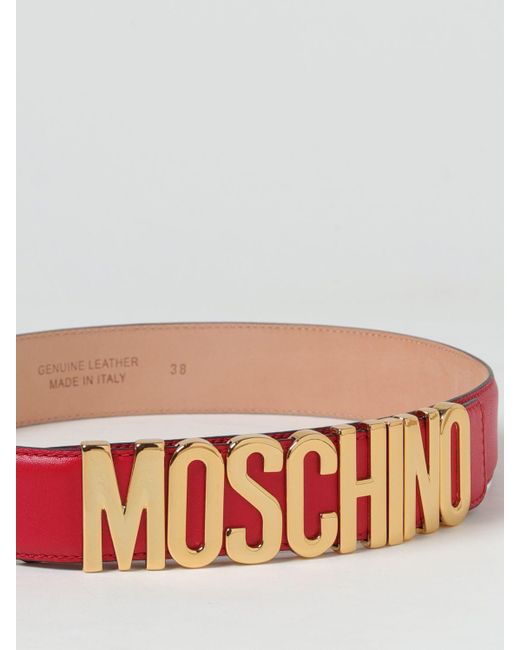 Moschino Couture Red Gürtel