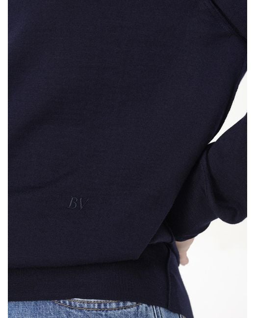Bottega Veneta Blue Bottega Veneta Cashmere Crewneck Sweater