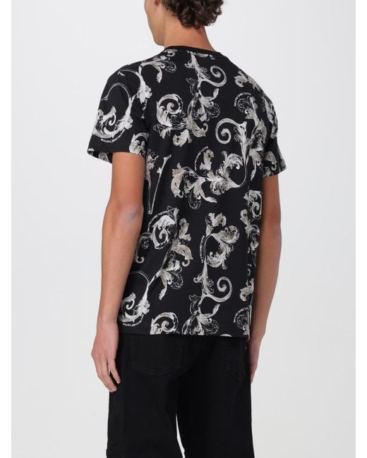 Versace Jeans Couture T-Shirt Herren in Black für Herren
