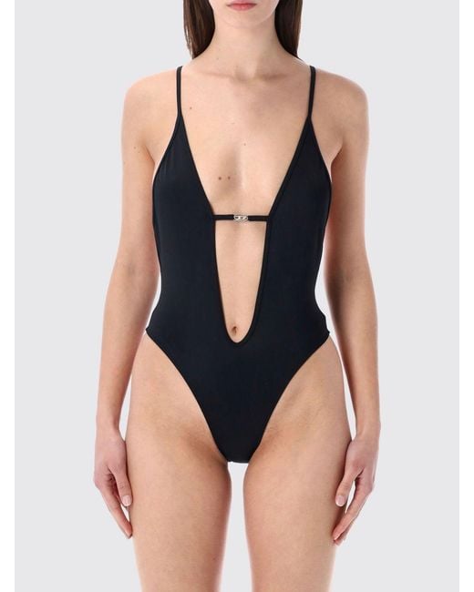 DIESEL Blue Daisy-Dnm Swimsuit