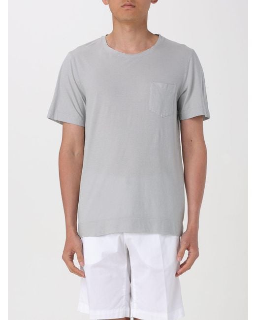 Massimo Alba Gray T-shirt for men