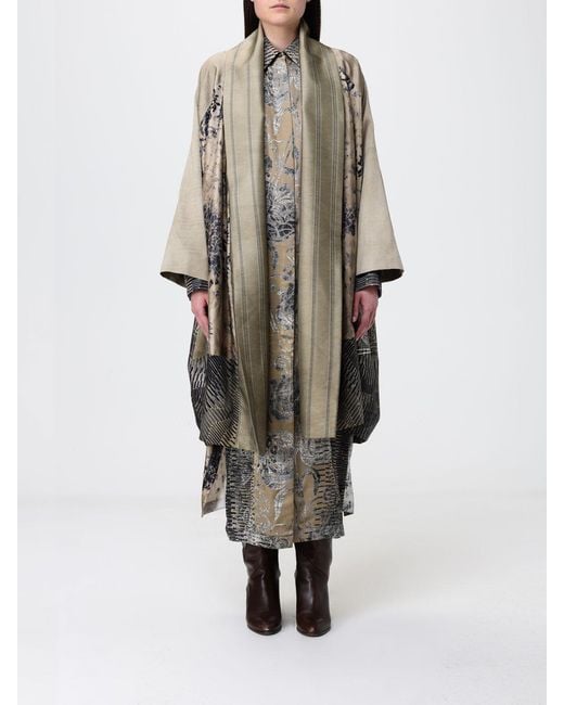 Antonio Marras Metallic Printed Viscose Blend Jacket