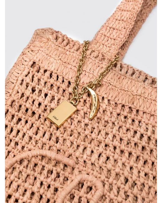 Borsa Summer Banana Chloè di Chloé in Natural