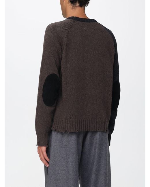 MM6 by Maison Margiela Black Jumper for men