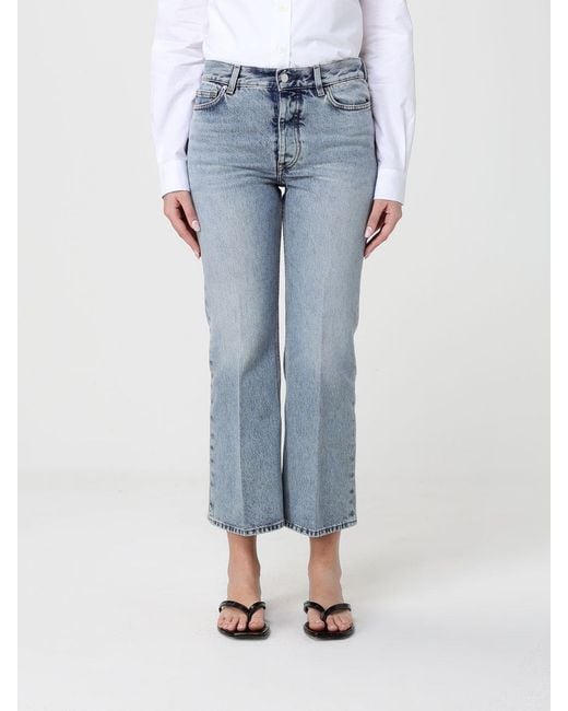 Totême  Blue Crop Jeans