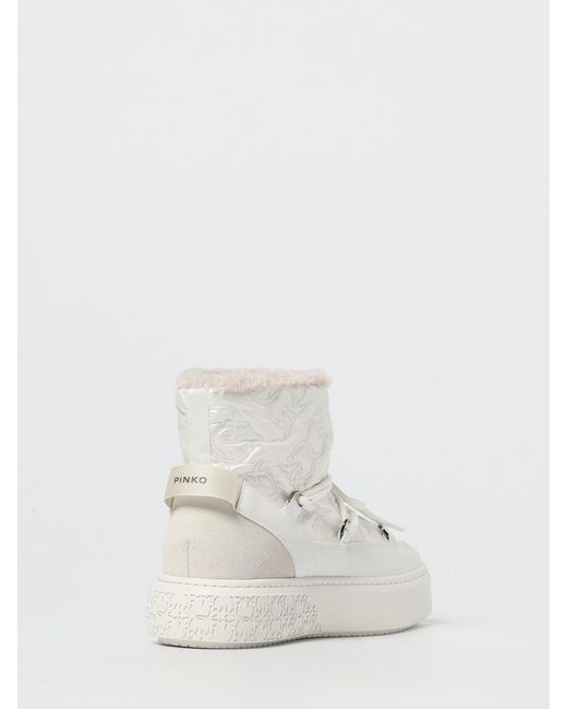 Pinko White Shoes