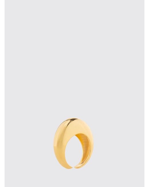 FEDERICA TOSI Metallic New Stone Plated Bronze Ring