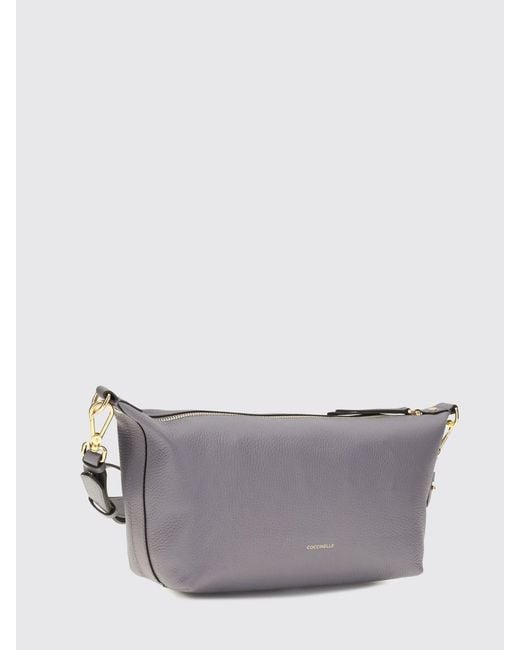 Coccinelle Gray Shoulder Bag