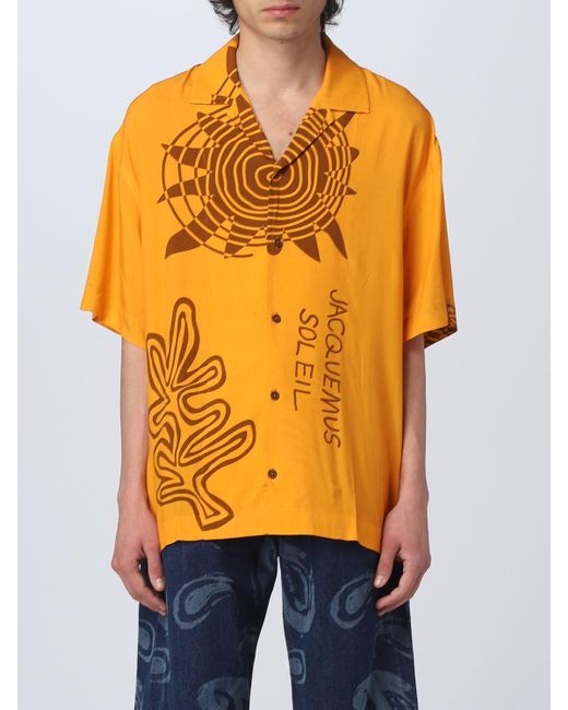 Shirt Jacquemus pour homme en coloris Orange