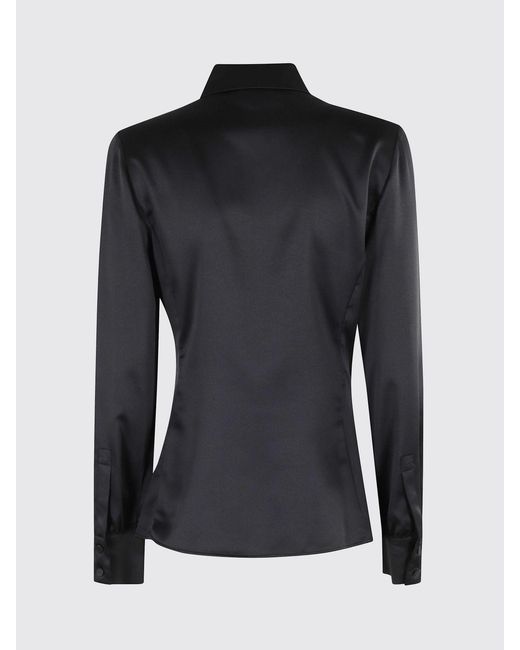 Camicia Di Raso di Emporio Armani in Black