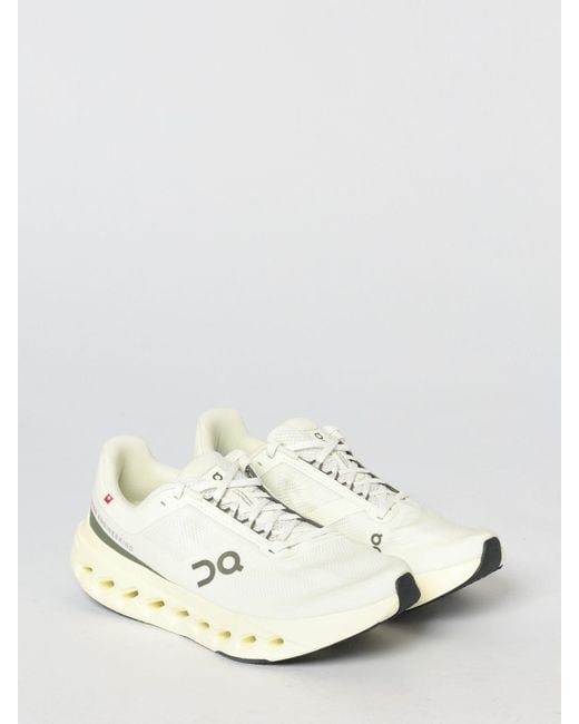 On Shoes White On Cloudsurfer Next Mesh Sneakers for men