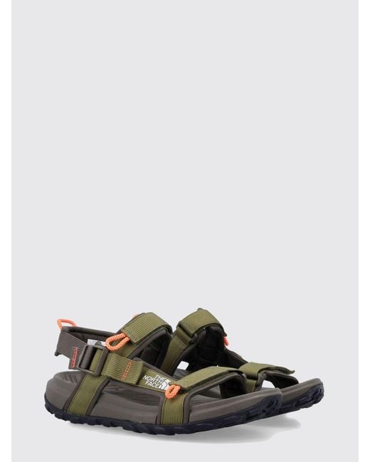 The North Face White Explore Camp Recycled Fabric Sandals for men