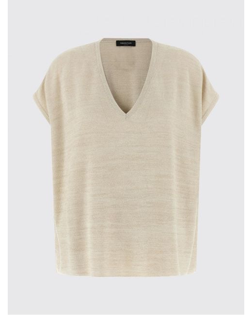 Fabiana Filippi Natural Cotton Blend Sweater