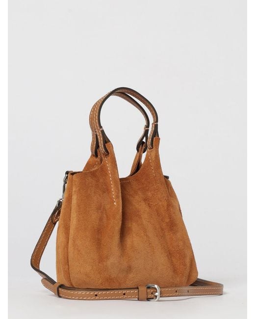 Gianni Chiarini Brown Dua Suede Bag