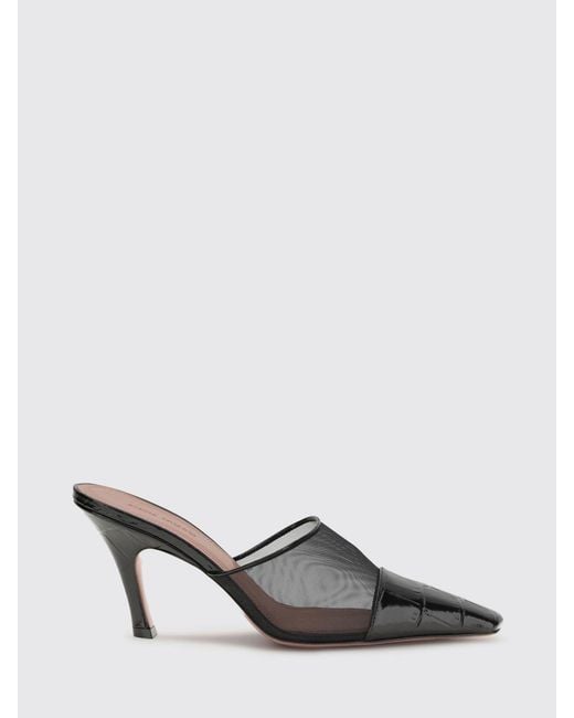AMINA MUADDI Black Jamie Mesh Mules