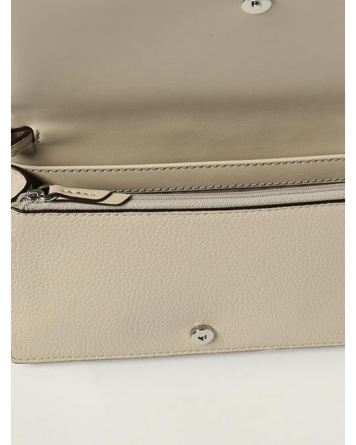 Clutch A Tracolla di Michael Kors in Natural