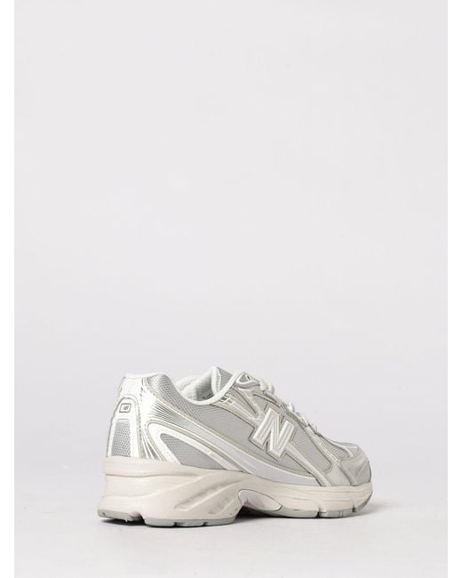 New Balance White 740 Mesh And Laminated Rubber Sneakers for men