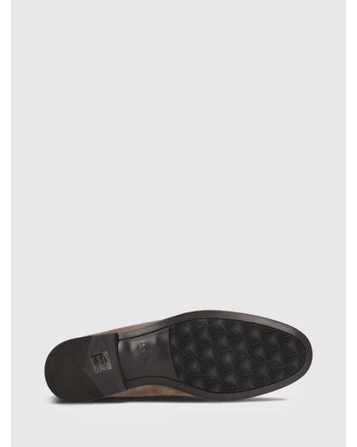 Doucal's Brown Suede Loafers for men