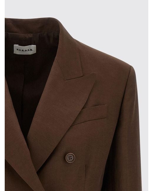 P.A.R.O.S.H. Brown Jacket P.A.R.O.S.H
