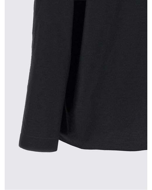 Lemaire Blue Cotton And Silk Blouse