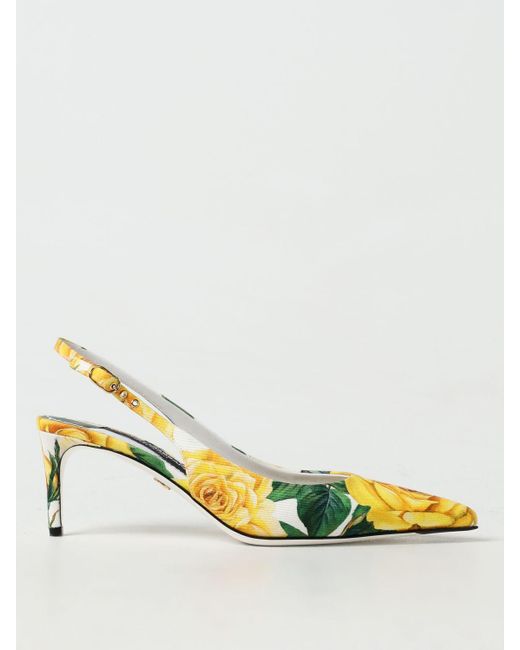 Zapatos de tacón Dolce & Gabbana de color Yellow