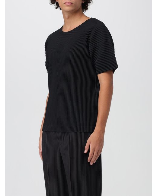 Homme Plissé Issey Miyake Blue T-Shirt for men