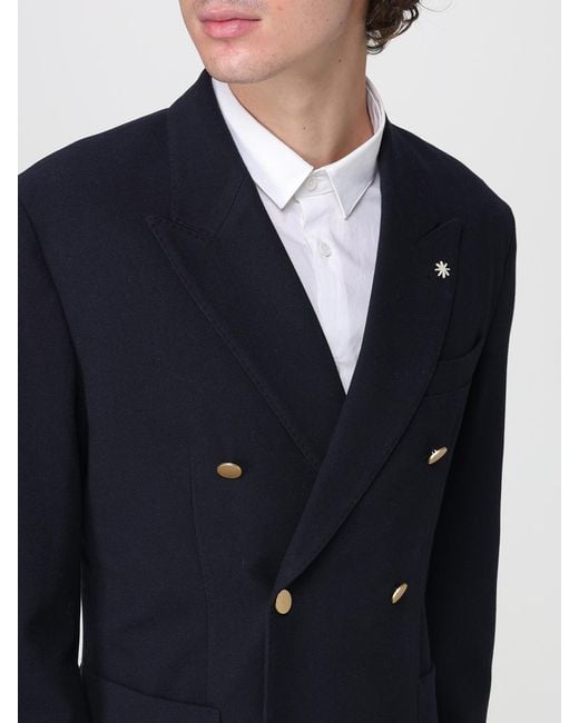 Manuel Ritz Blue Jacket for men