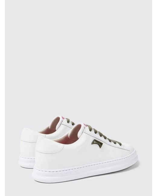 Camper White Runner Leather Sneakers