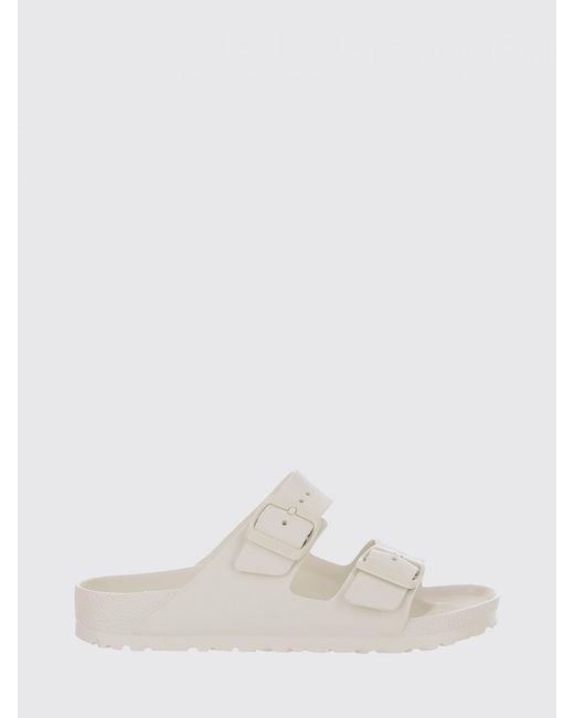 Birkenstock White Arizona Eva Eva Rubber Sandals