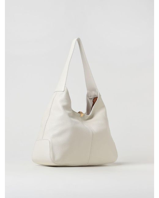 Borbonese White Shoulder Bag