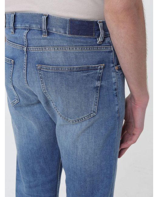 Eleventy Blue Rubens-Z Mid-Rise Skinny Fit Jeans for men
