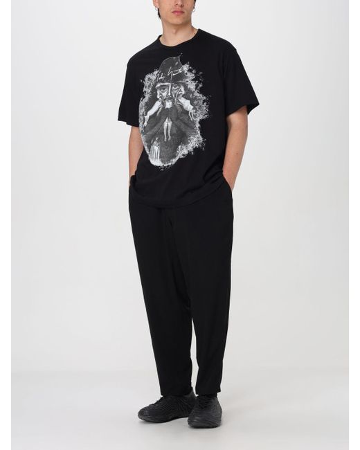 Yohji Yamamoto Black T-shirt for men