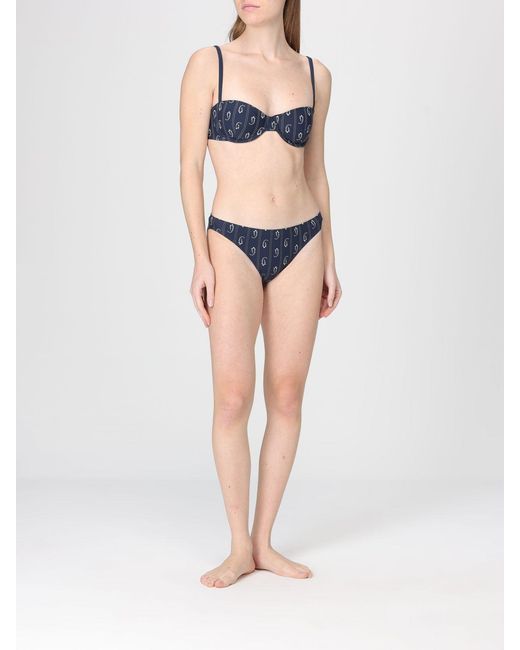 Tory Burch Blue Bikini Swimsuit