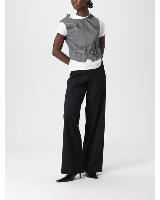 MM6 by Maison Margiela Black Trousers
