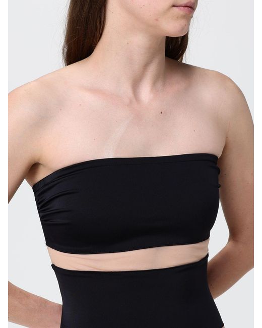 Norma Kamali Black One Piece Swimsuit