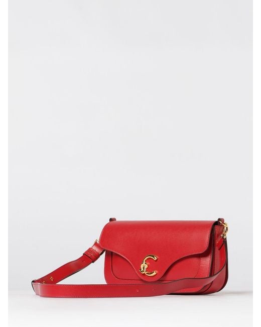 Coccinelle Red C-Me Leather Bag
