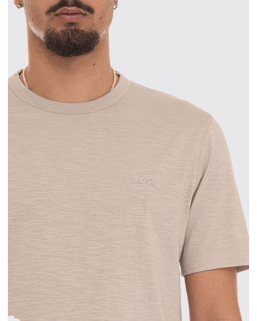 T-Shirt Basic di Boss in White da Uomo